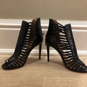 Aquazzura Follow me back Black size 38